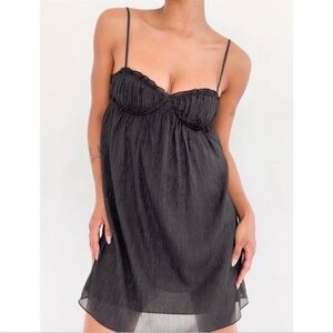 Rumored DollHouse Black Mini Dress Size M